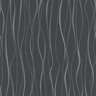 Papel de Parede Ivy Moderno Preto 681340