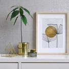 Papel de Parede Ivy Pedra Branco 680110