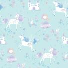 Papel de Parede Just 4 Kids Unicórnios G56524 - Rolo: 10m x 0,52m