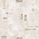 Papel de Parede Kitchen Recipes G12291 - Rolo: 10m x 0,53m