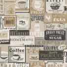 Papel de Parede Kitchen Recipes G12298 - Rolo: 10m x 0,53m