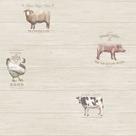 Papel de Parede Kitchen Recipes G12300 - Rolo: 10m x 0,53m