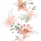 Papel de Parede Kylie Floral Vermelho 81626