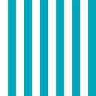Papel De Parede Listrado Azul Turquesa - 3,00x0,50m
