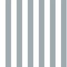 Papel de Parede Listrado Vertical Clássico Cinza e Branco 3,0m