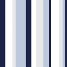 Papel De Parede Listras Infantil Azul Quarto Adesivo