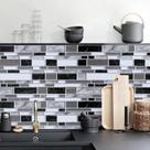 Papel de parede Livebor Peel and Stick Backsplash 45 cm x 500 cm