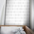 Papel de Parede Losango Clear - Várias Cores