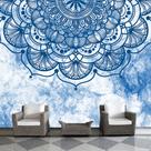 Papel de Parede Mandala Decorativa Sala Adesivo - 281pcm
