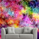 Papel de Parede Mandala Decorativa Sala Adesivo - 289pcm