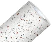 Papel de Parede Mármore Granilite Vinil Adesivo Impermeável Lavável Pia Box Mesa Banheiro 2m X 60cm