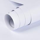 Papel de parede Mecpar Matte White Peel and Stick 70cm x 5m Papel de parede Mecpar Matte White Peel and Stick 70cm x 5m