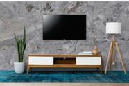 Papel de Parede Painel 3D Mármore Carrara Cinza 3,5M Revestimento Auto Colante Brilho Marmorizado