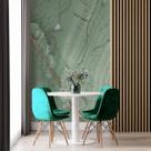 Papel de Parede Painel 3D Mármore Carrara Verde 2M Claro Revestimento Auto Colante Marmorizado Papel de Parede Painel 3D Mármore Carrara Verde 2M Claro Revestimento Auto Colante Marmorizado