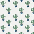 Papel de Parede Para Sala E Quarto Infantil Com Cactos 1 Metro Papel de Parede Para Sala E Quarto Infantil Com Cactos 1 Metro