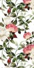 Papel De Parede Para Sala Quarto Floral Flores Em 3d Adesivo Lavável FL236