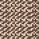 Papel De Parede Pastilhas Marrom E Bege - 3,00x0,50m