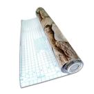 Papel De Parede Pedras Marrom Autoadesivo Fosco Vinil Lavavel
