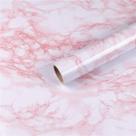 Papel de parede PracticalWS Pink Marble Peel and Stick 40x300 cm