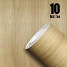 Papel de Parede Premium Autoadesivo Rolo 5m Madeira Carvalho Texturizado