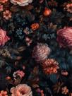 Papel de parede REDAMANCY Vintage Floral Peel & Stick 45x300 cm