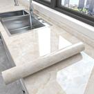 Papel de Parede Rolo 10 Metros Autoadesivo Mármore para cozinha quarto Brilhante Lavável