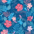Papel de parede RoomMates Disney Stitch Peel and Stick RMWS1265