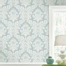 Papel de Parede Shimmer Damask Moderno UK10482 - Rolo: 10m x 0,52m Papel de Parede Shimmer Damask Moderno UK10482 - Rolo: 10m x 0,52m