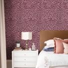 Papel de parede Simon & Siff Leopard Print 44x1016 cm Impermeável