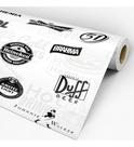 Papel De Parede Temático Área Gourmet Branco - 1,50x0,50m Papel De Parede Temático Área Gourmet Branco - 1,50x0,50m