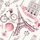 Papel De Parede Temático Decorativo Paris - 3,00x0,50m Papel De Parede Temático Decorativo Paris - 3,00x0,50m