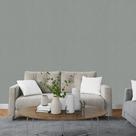 Papel de Parede Textura Yuki Tons de Cinza e Branco - Rolo com 10 Metros Revestimento