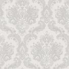 Papel de Parede Thema Damask Cinza 28821