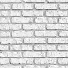 Papel de Parede Tijolinho Branco 3D 2,70 x 0,57m Papel de Parede Tijolinho Branco 3D 2,70 x 0,57m