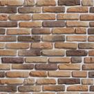 Papel De Parede Tijolinho Clássico Vários Tons - 1,50x0,50m