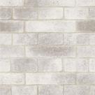 Papel de Parede Tijolo Branco E Bege 1 Metro
