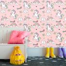 Papel de Parede Unicórnios Teen 270