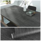 Papel de parede VEELIKE Madeira cinza 40cm x 3m Vinil autoadesivo