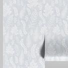 Papel de Parede Vinil Botânico Chic Removível, Impermeável, Cinza, para Quartos, Salas e Armários - S4Sassy