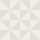 Papel De Parede Vinilico 53cmx10m Desenhos Cubicos