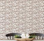Papel de Parede Vinílico Autoadesivo Mini Floral Vine, Decorativo para Quarto, Sala e Móveis - S4Sassy Papel de Parede Vinílico Autoadesivo Mini Floral Vine, Decorativo para Quarto, Sala e Móveis - S4Sassy