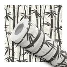 Papel de Parede Vinílico Bambu Bambuzal Japonês Sala 10m