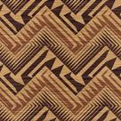Papel De Parede Vinílico Chevron Marrom Tribal Sala 5m
