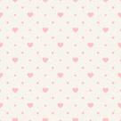 Papel De Parede Vinílico Coração Rosa Teen Quarto 5m
