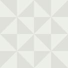 Papel de Parede Vinílico Cubic CU-87402 - Bege Geométrico - 0,53X10M Papel de Parede Vinílico Cubic CU-87402 - Bege Geométrico - 0,53X10M