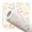 Papel De Parede Vinílico Doces Confeiteiro Cozinha 12m