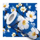Papel De Parede Vinílico Flor Branca Margarida Quarto 12m