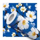 Papel De Parede Vinílico Flor Branca Margarida Quarto 3m