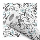 Papel de Parede Vinílico Floral Arabesco Classico Sala Quarto 1.5m