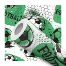Papel de Parede Vinílico Futebol Bola Esporte Quarto Menino 5m